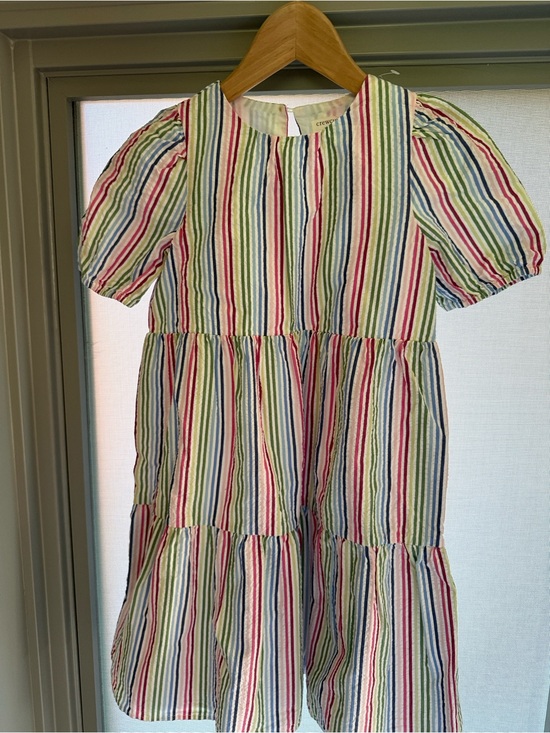Crewcuts Other - Crewcuts NWT Girls Cotton Seersucker Dress 7